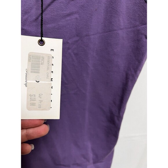 DGC NWT Anthropologie Essential Antwerp Women’s Size 3 Small Purple Tank Top - Picture 3 of 7